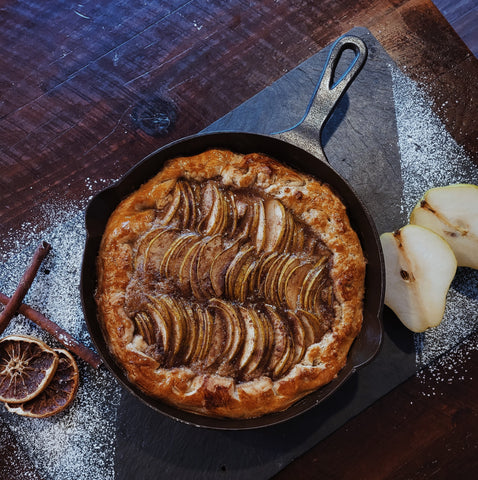 Rustic Spiced Pear Galette