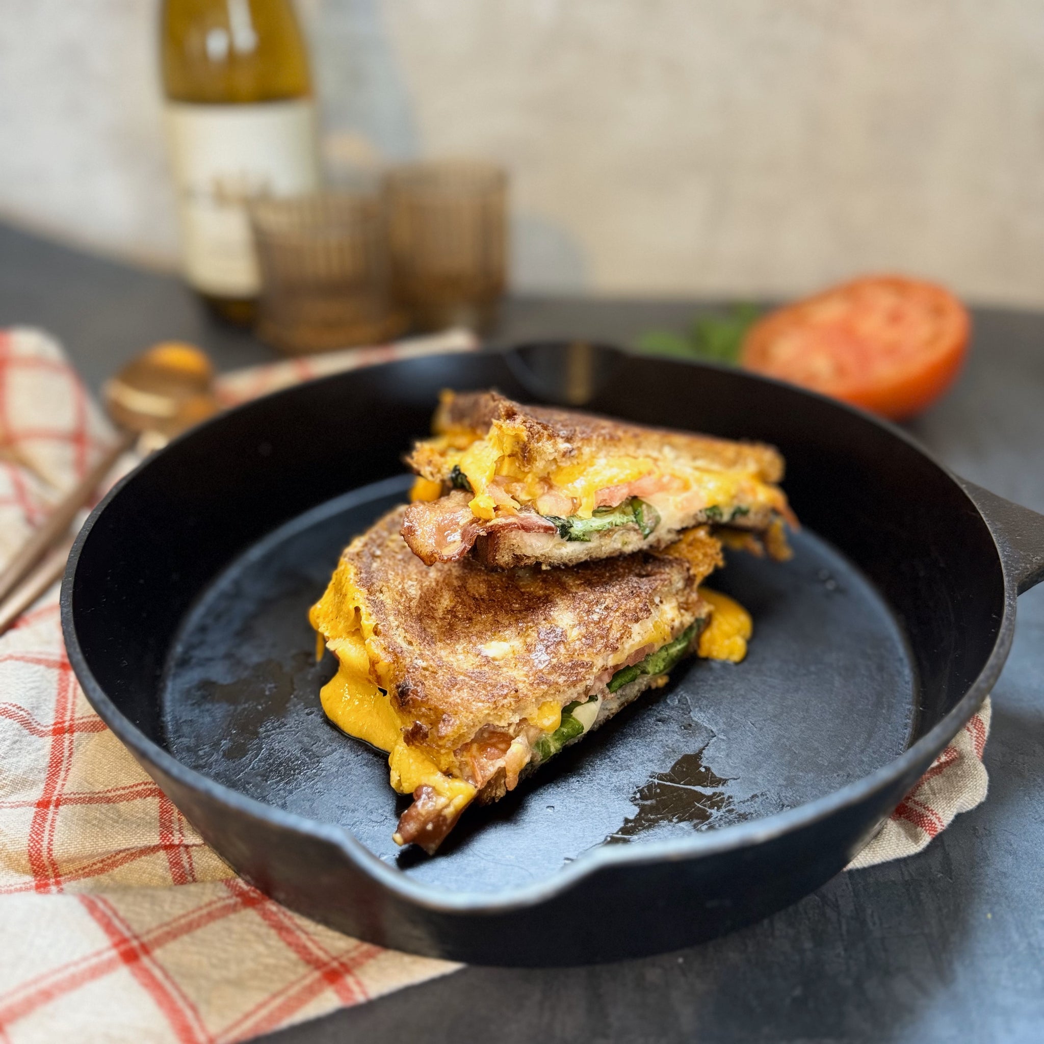 Gourmet Grilled Cheese Sandwich