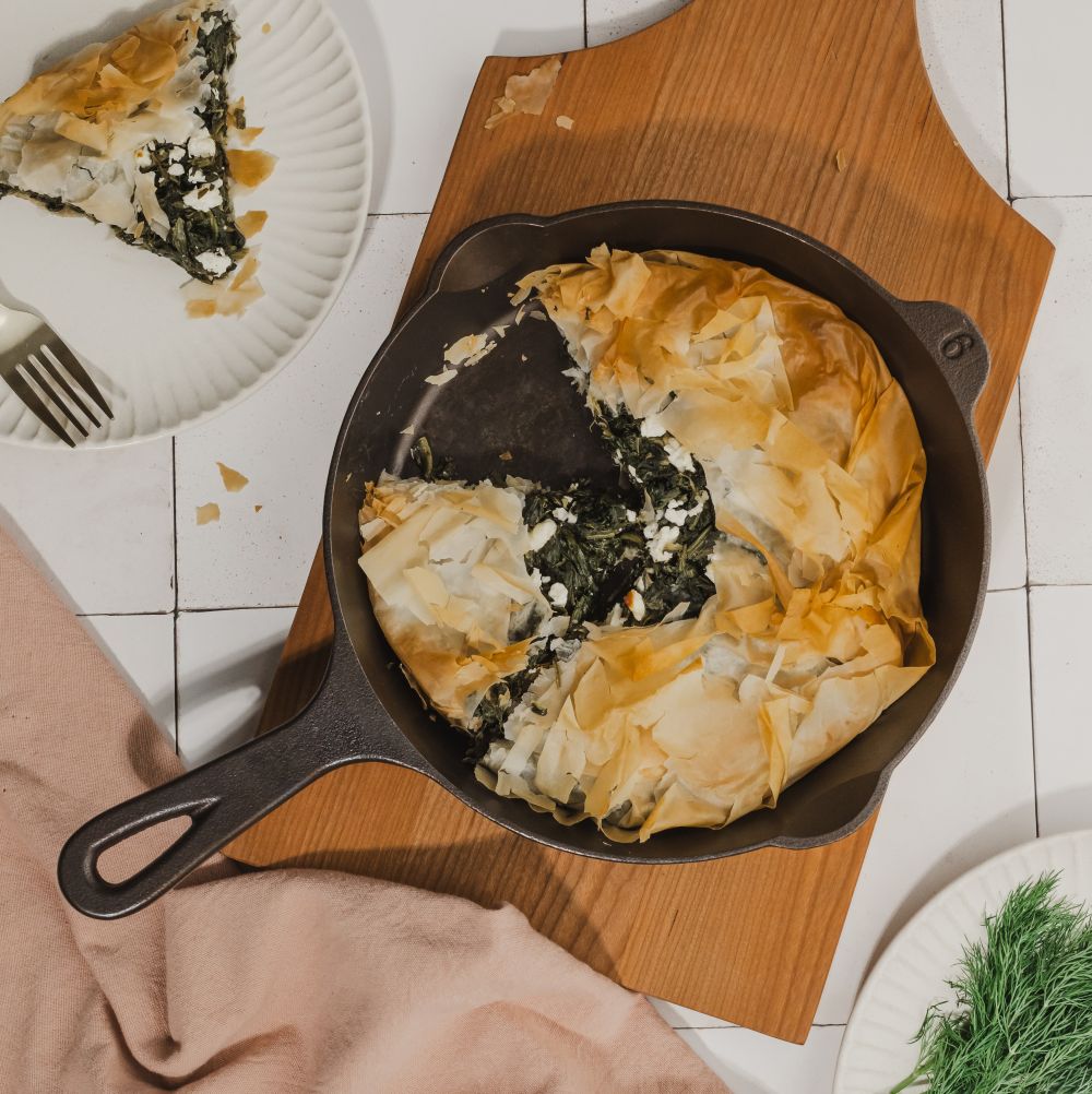 Lancaster No. 6 Cast Iron Skillet