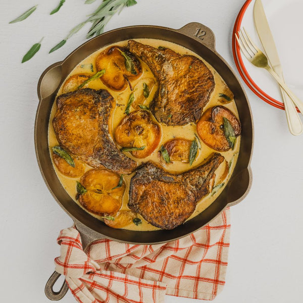 Lancaster No. 12 Cast Iron Skillet