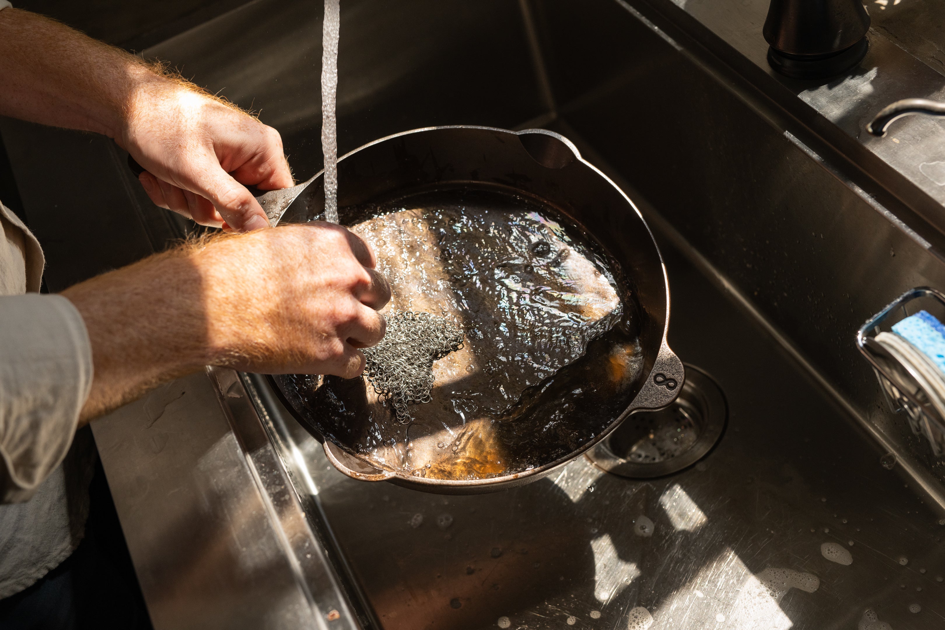 Lancaster No. 8 Cast Iron Skillet