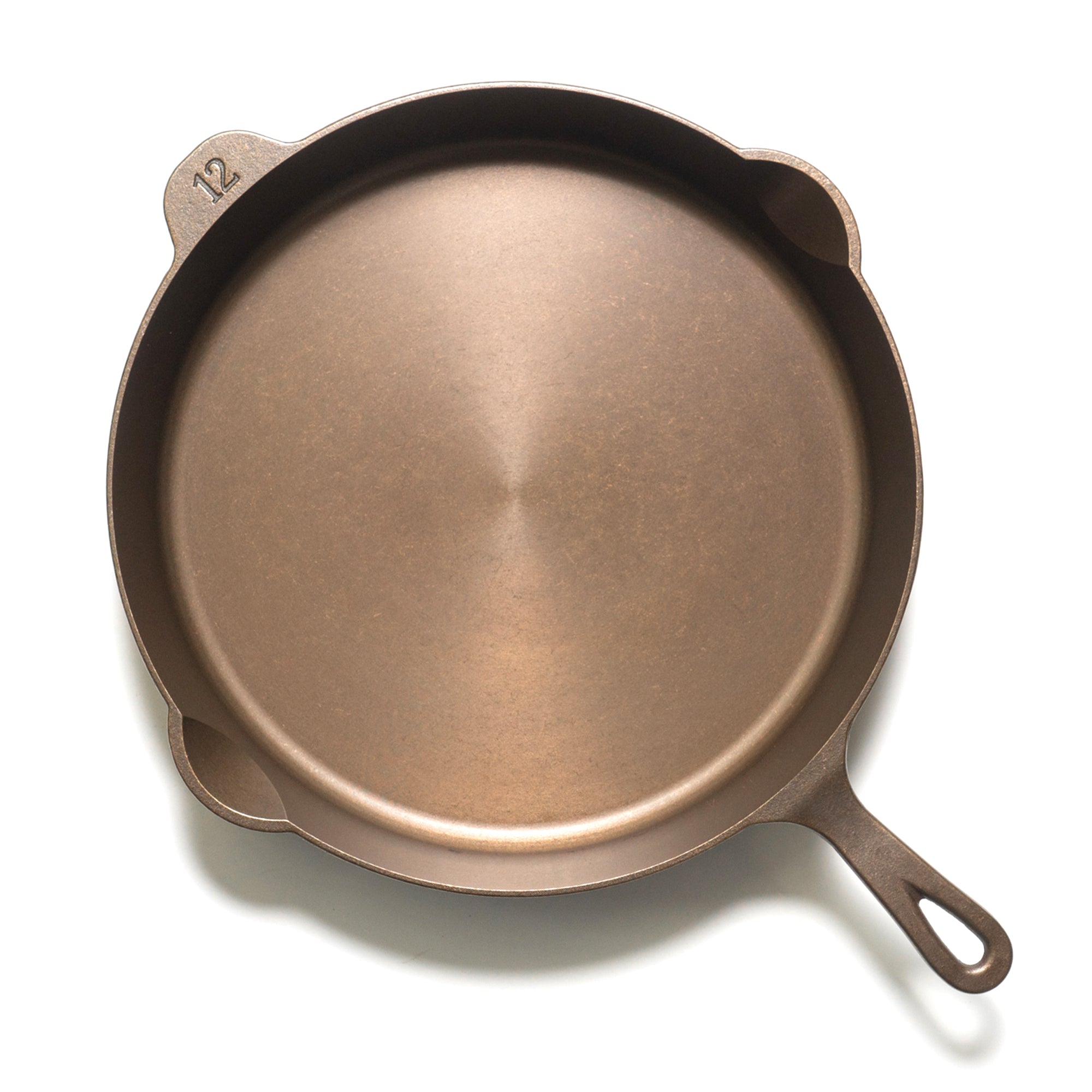 Main image of the Lancaster cast iron No. 12 skillet