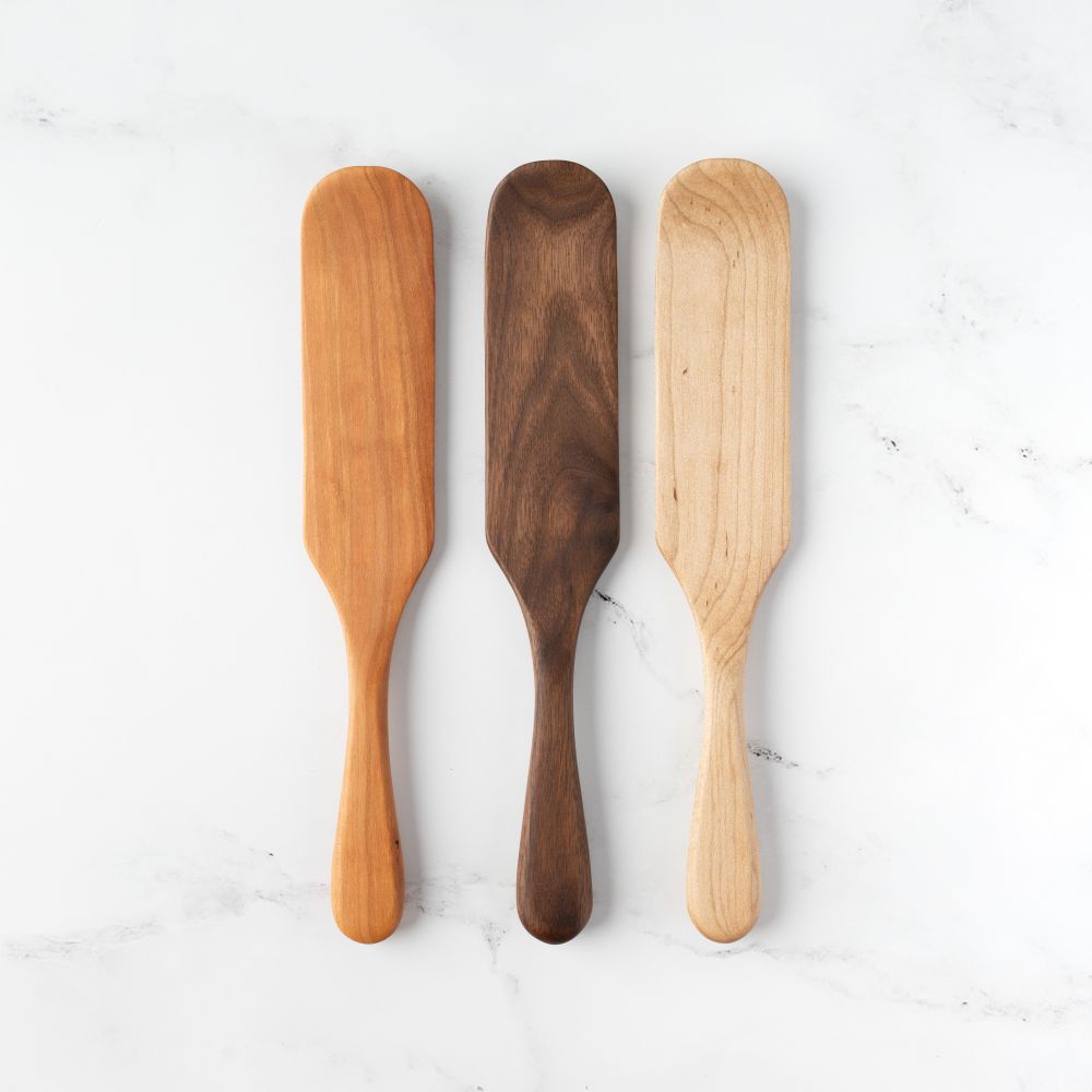 Large Wooden Spurtle 12"