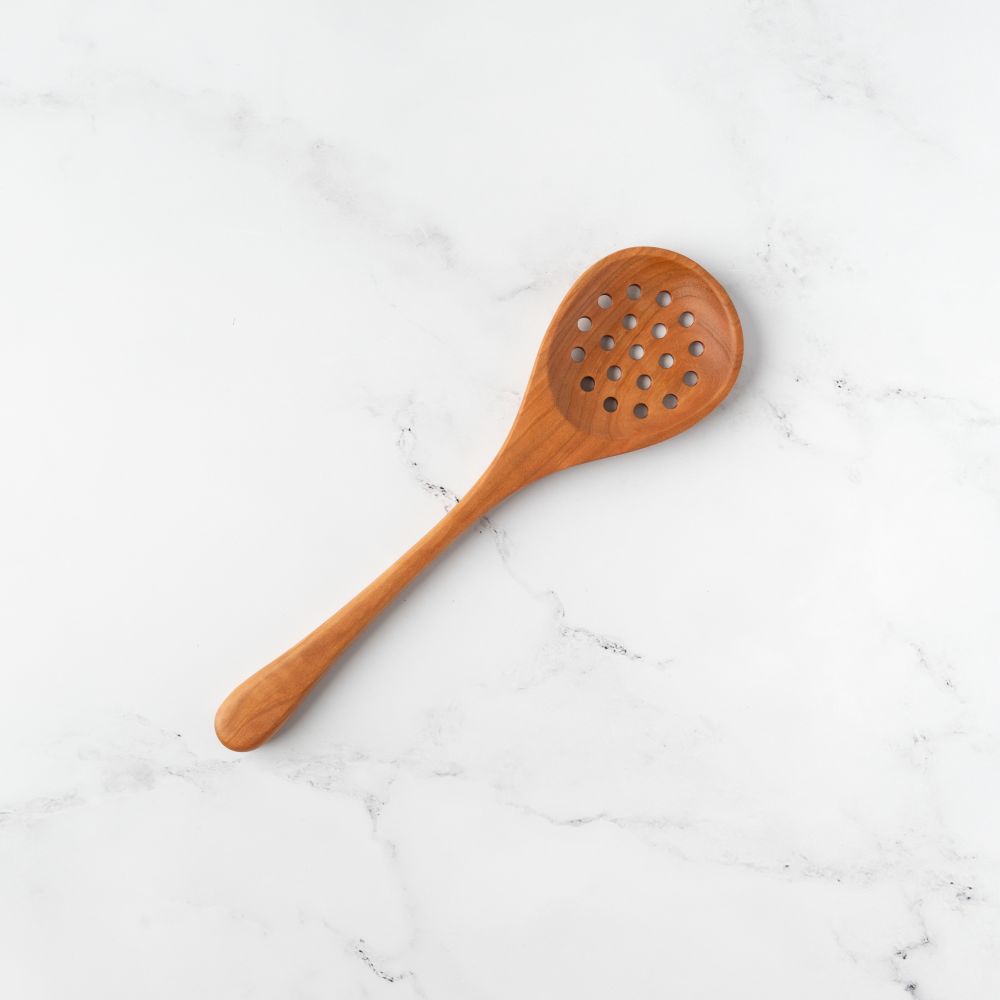 Wooden Strainer Spoon