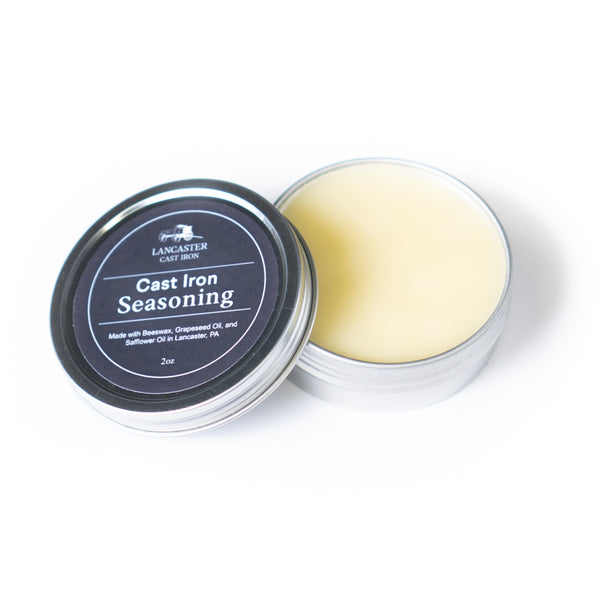 Best Seasoning Wax | Carbon Steel & Cast Iron | 6 oz Can | American-Made | Made in