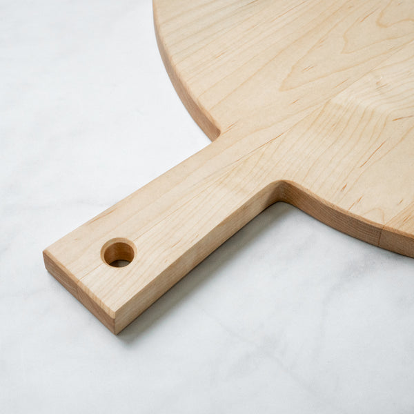 Amish Handcrafted Wood Pizza Cutting Board