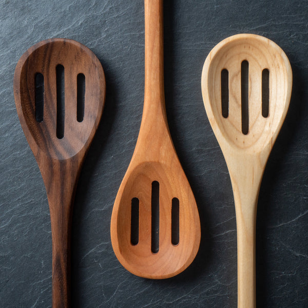 Wooden Slotted Spoon