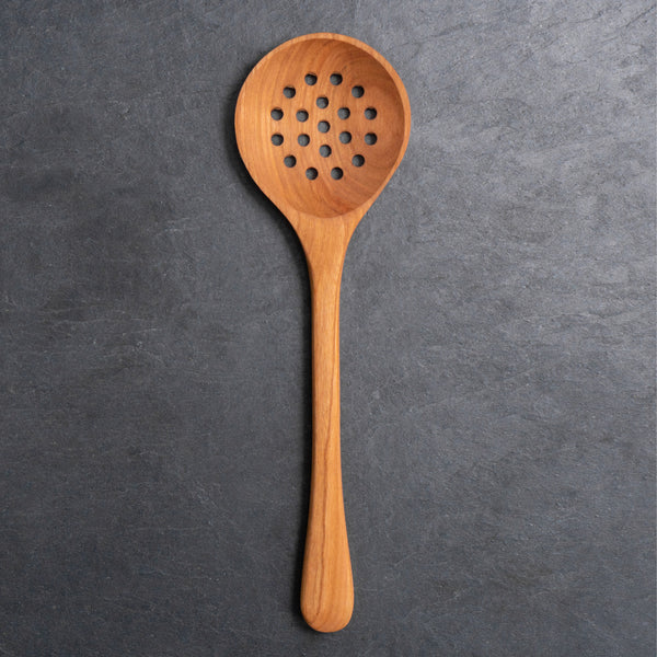 Wooden Strainer Spoon