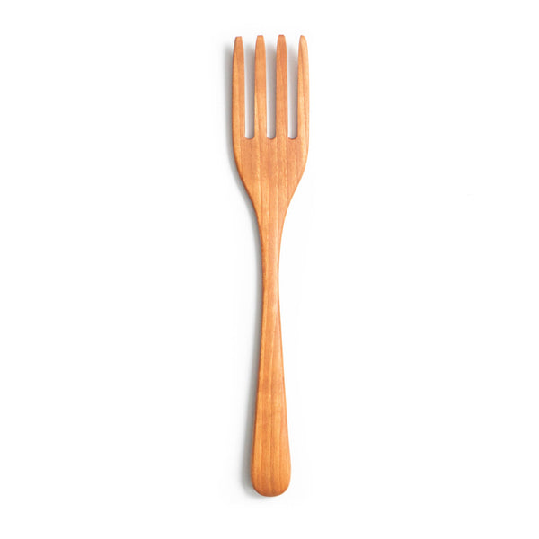 Wooden Pasta Fork and Spaghetti Server