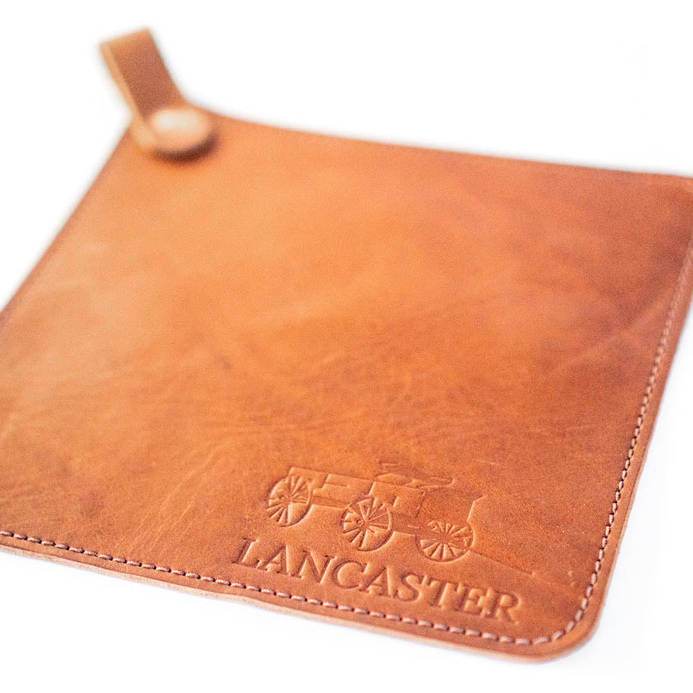 Stitched Leather Pot Holder