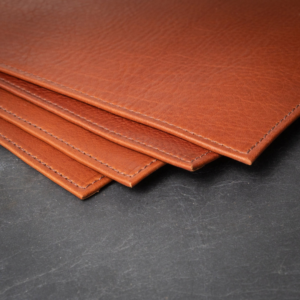 Handcrafted Leather Placemats - 14”x20”