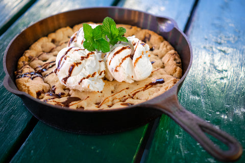 Cast Iron Skillet Chocolate Chip Cookie