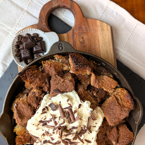 Tiramisu Bread Pudding