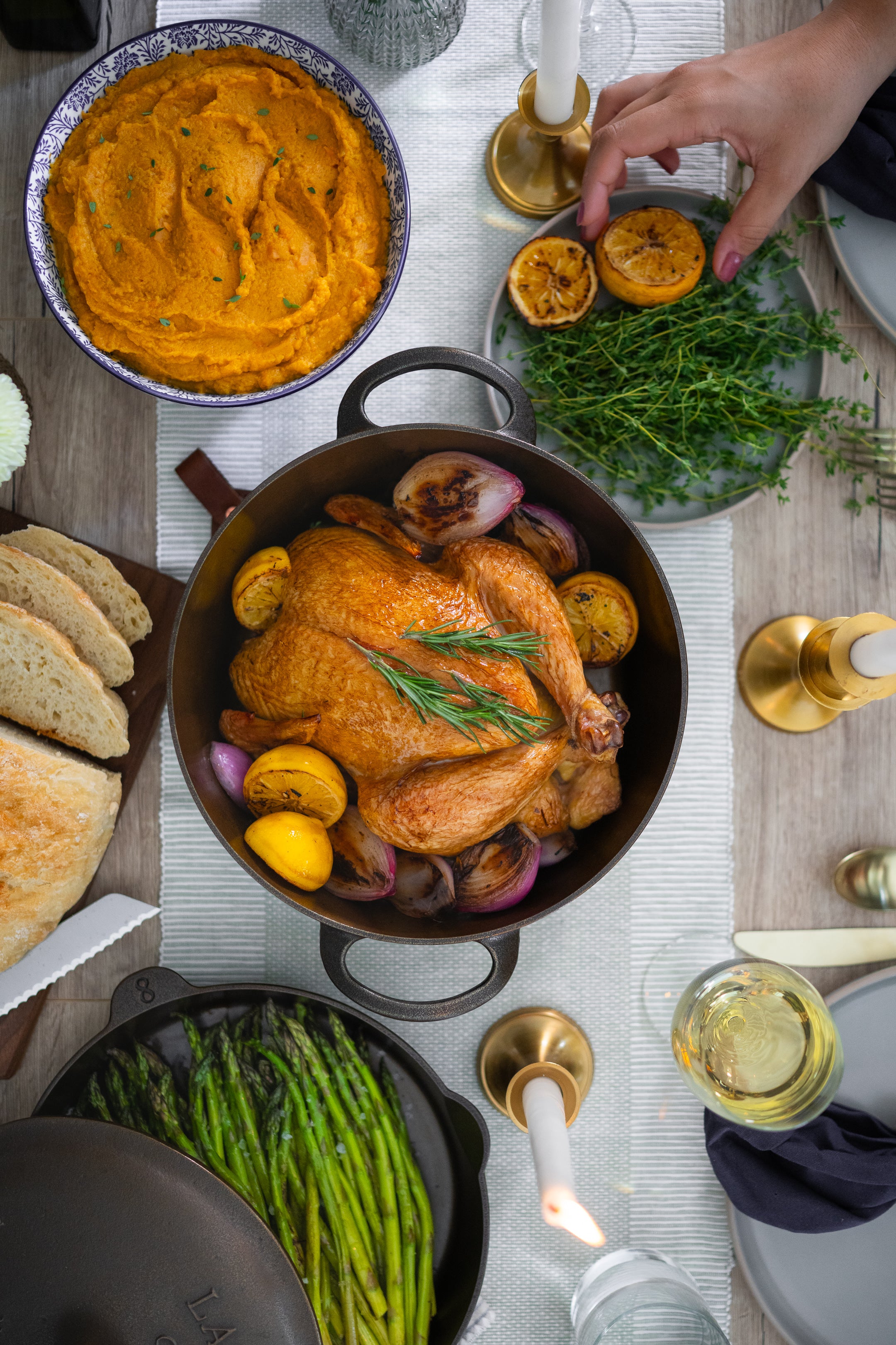 Foolproof Dutch Oven Roast Chicken