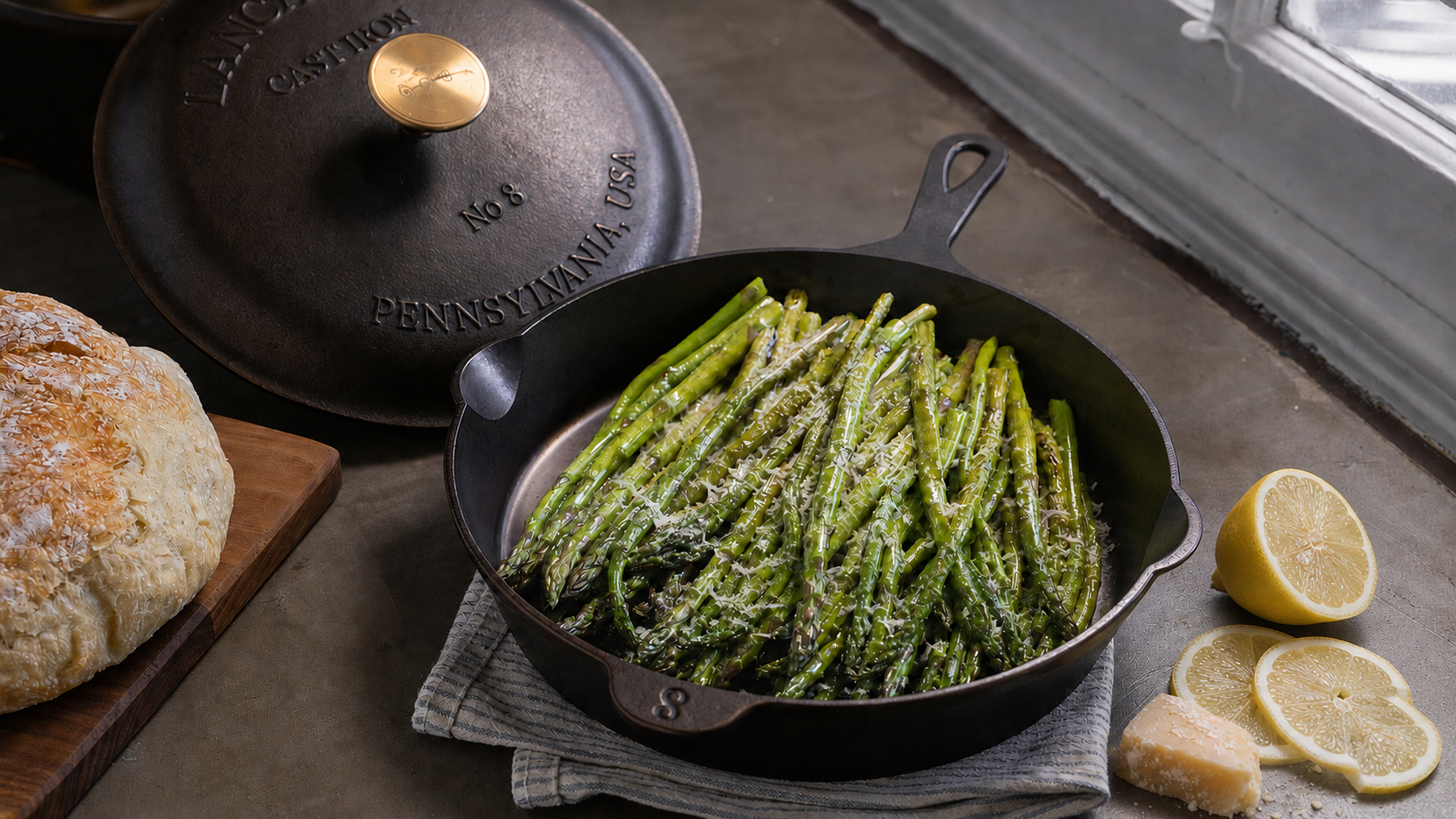 Roasted Parmesan Asparagus