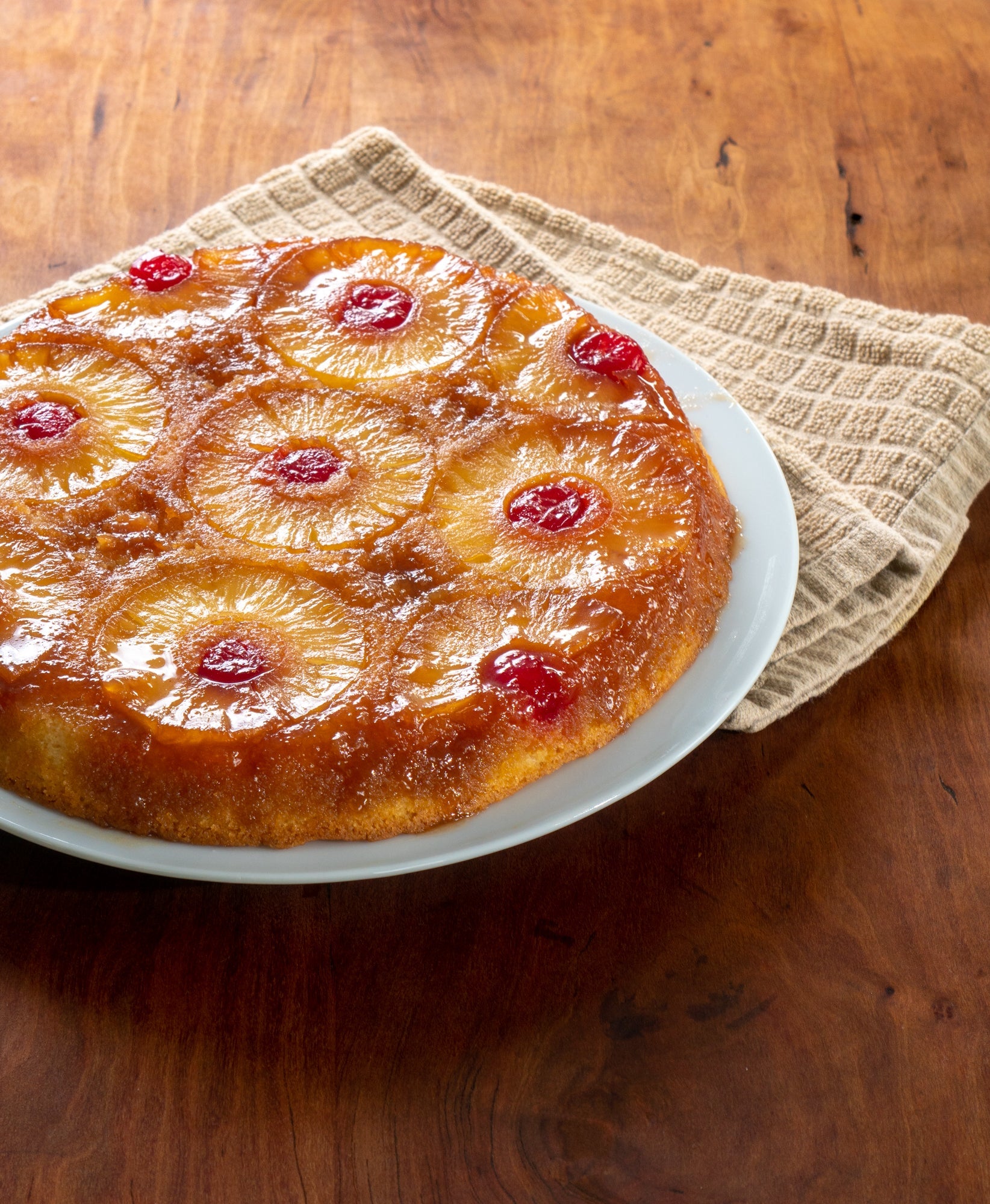 Homemade Pineapple Upside-Down Cake