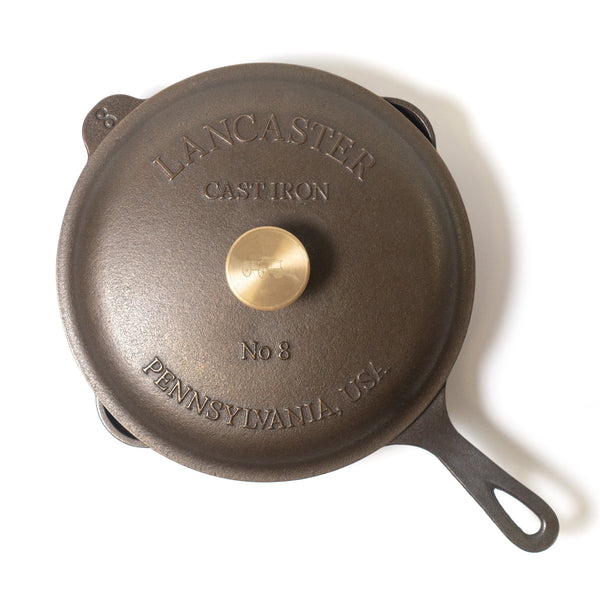Lancaster No. 8 Cast Iron Skillet