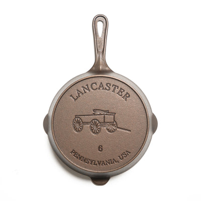Lancaster No. 6 Cast Iron Skillet