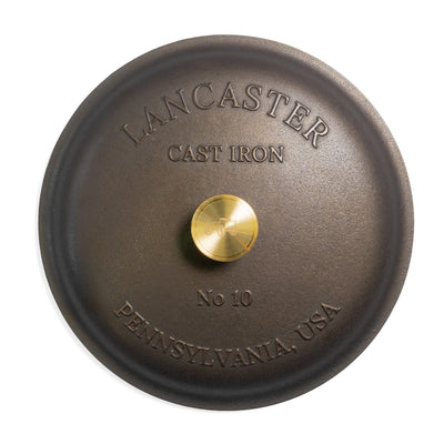 Lancaster No. 10 Cast Iron Lid