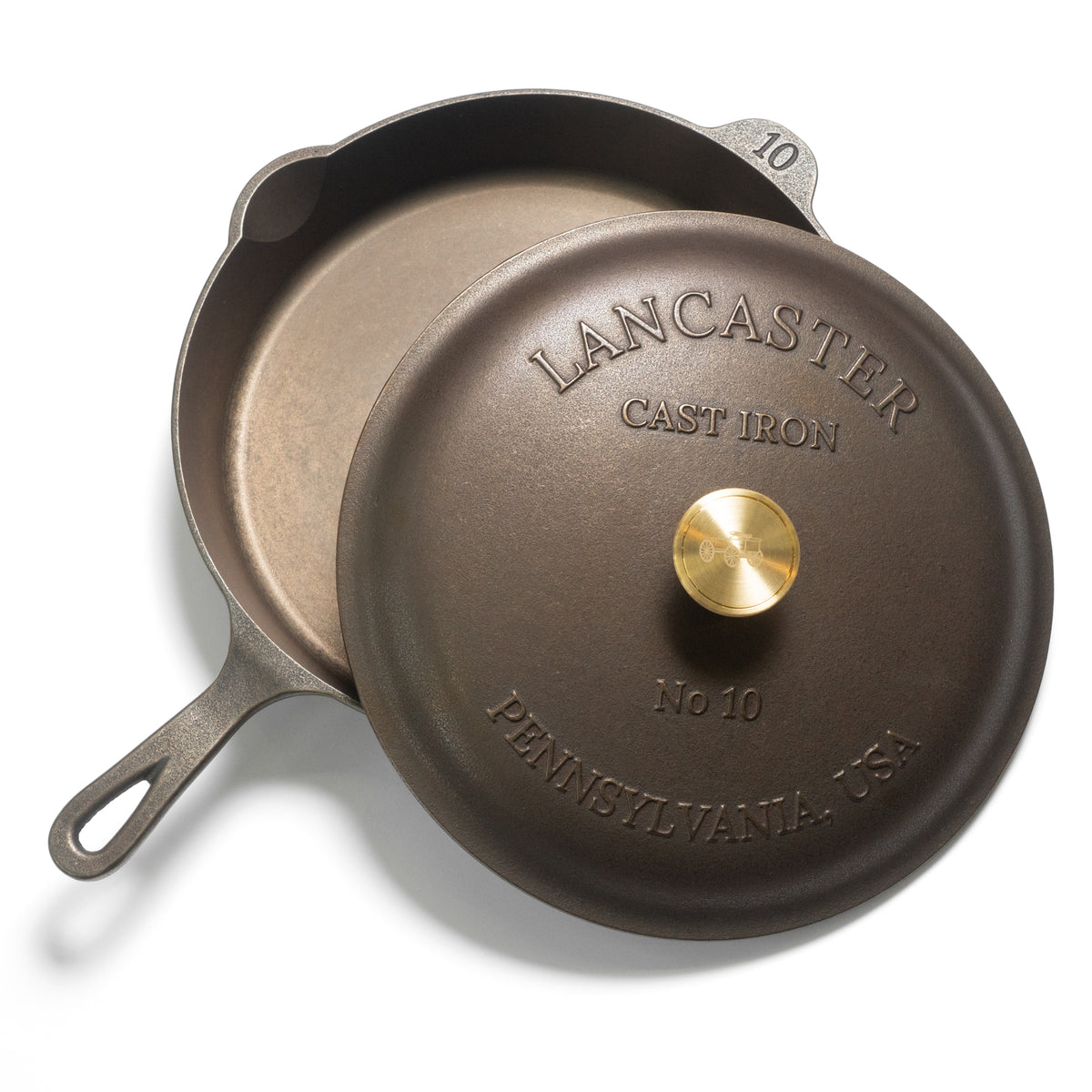 Lancaster No. 10 Cast Iron Lid