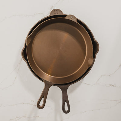 Lancaster Skillet Duo: No. 8 & No. 10
