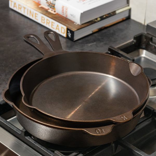 Lancaster Skillet Duo: No. 8 & No. 10