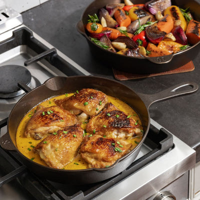 Lancaster Skillet Duo: No. 8 & No. 10