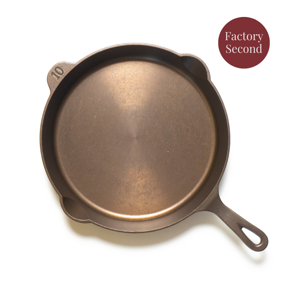 Lancaster No. 10 Cast Iron Skillet - Factory Second