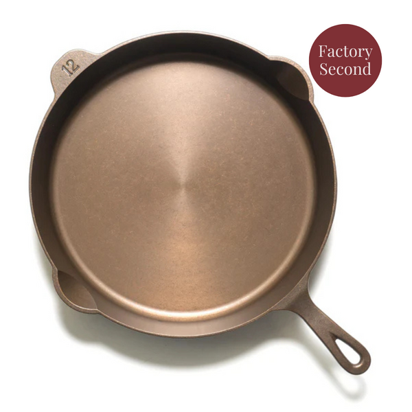 Lancaster No. 12 Cast Iron Skillet - Factory Second
