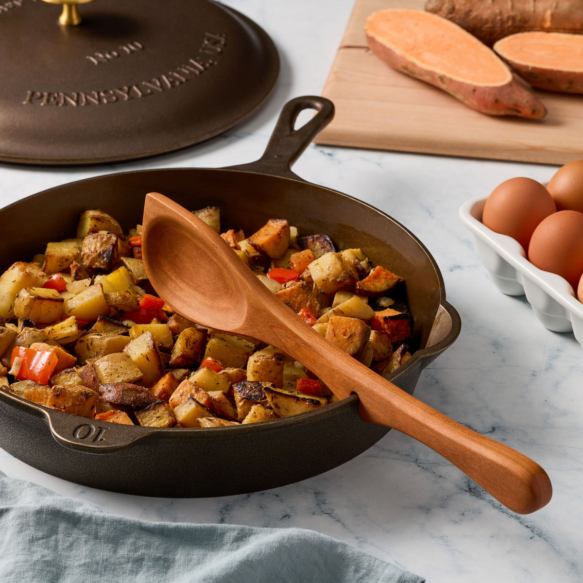 Wooden Resting Corner Spoon
