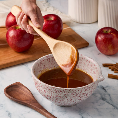 Wooden Corner Spoon 12"