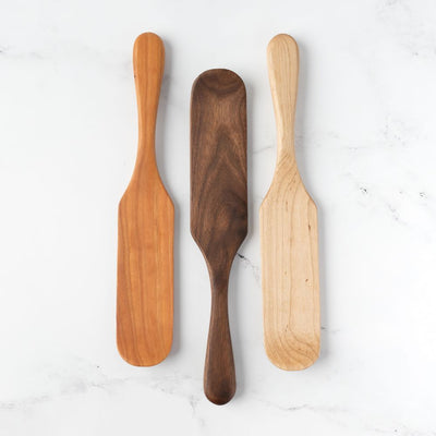 Large Wooden Spurtle 12"