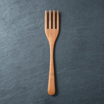 Wooden Pasta Fork and Spaghetti Server