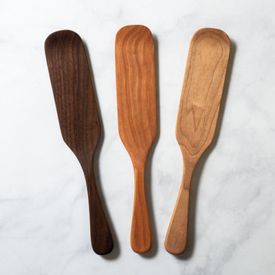 Large Wooden Spurtle 12"