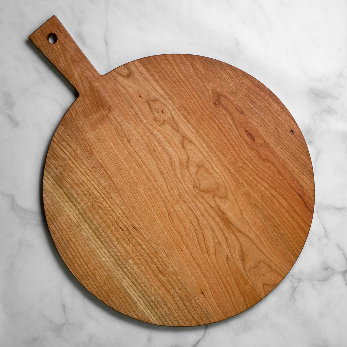 Round Serving Board with handle