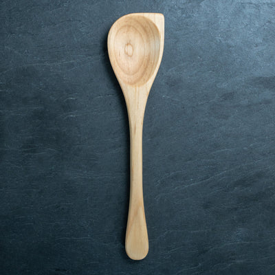 Wooden Corner Spoon 12"