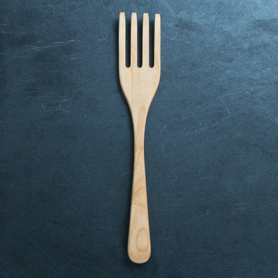 Wooden Pasta Fork and Spaghetti Server