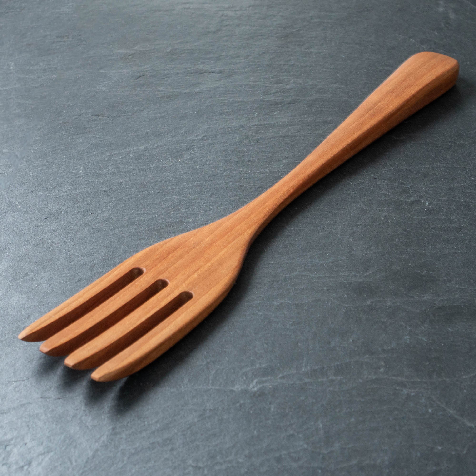 Wooden Pasta Fork and Spaghetti Server