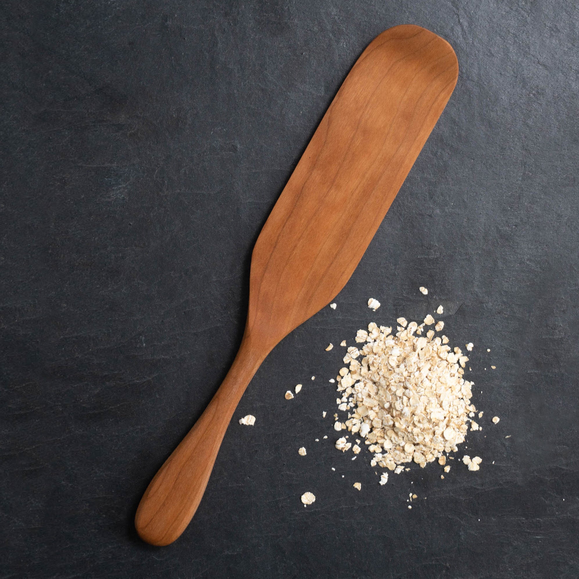 Large Wooden Spurtle 12"