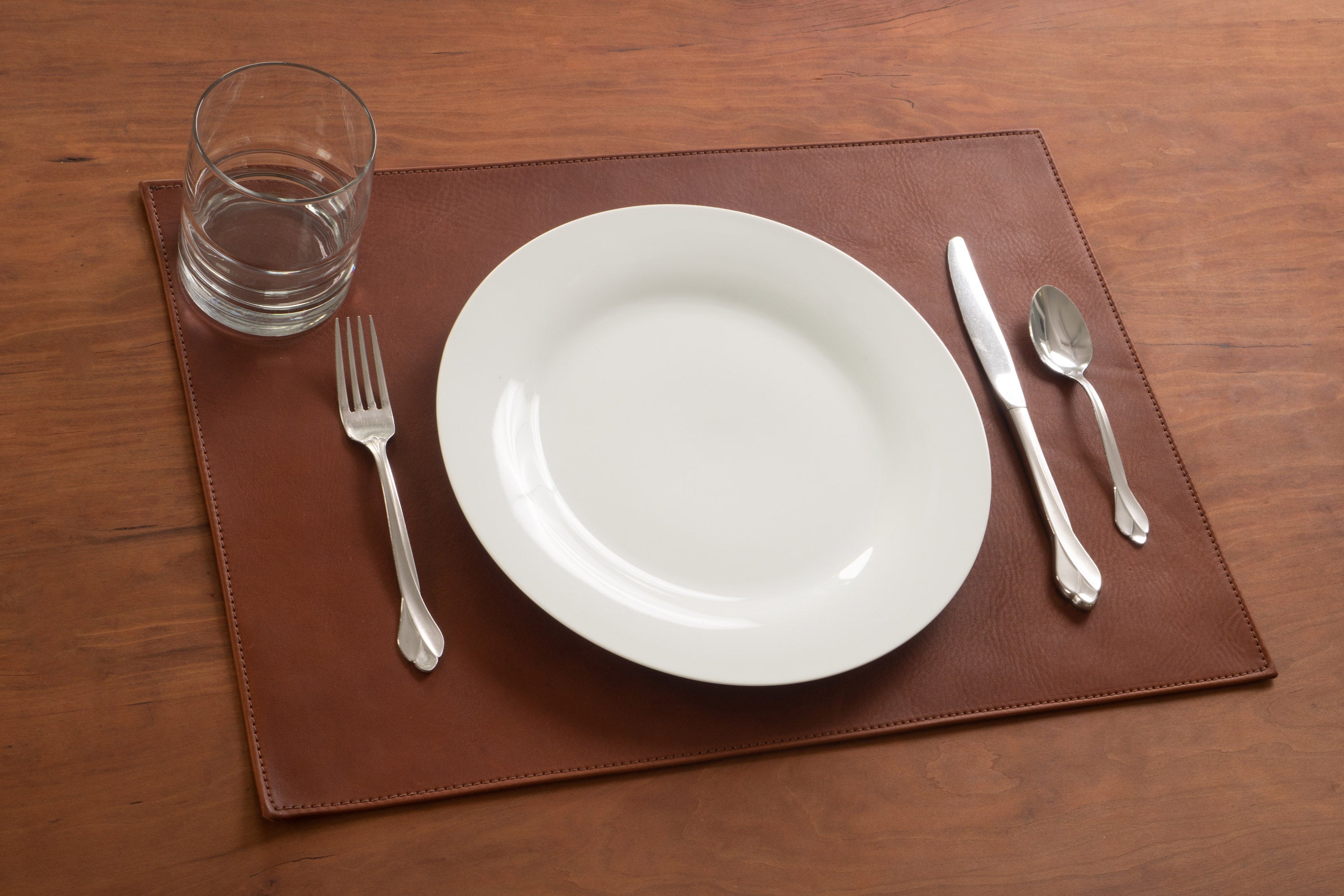 Handcrafted Leather Placemats - 14”x20”