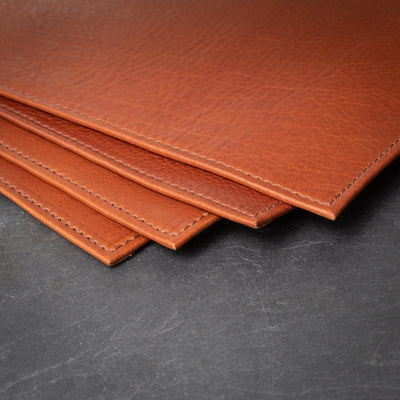 Handcrafted Leather Placemats - 14”x20”