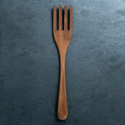 Wooden Pasta Fork and Spaghetti Server